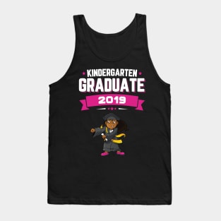 Flossing Kindergarten Graduate Class Of 2019 Girls Tank Top